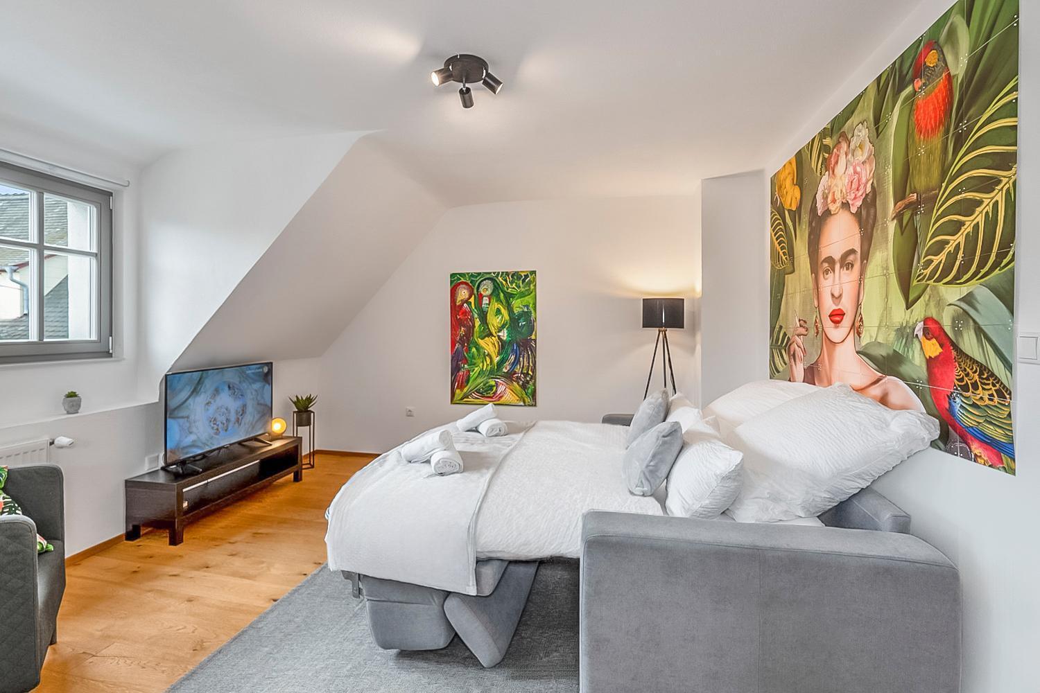 Namaste Homes - Ferienwohnung Mit Dachterrasse Bad Windsheim Kültér fotó