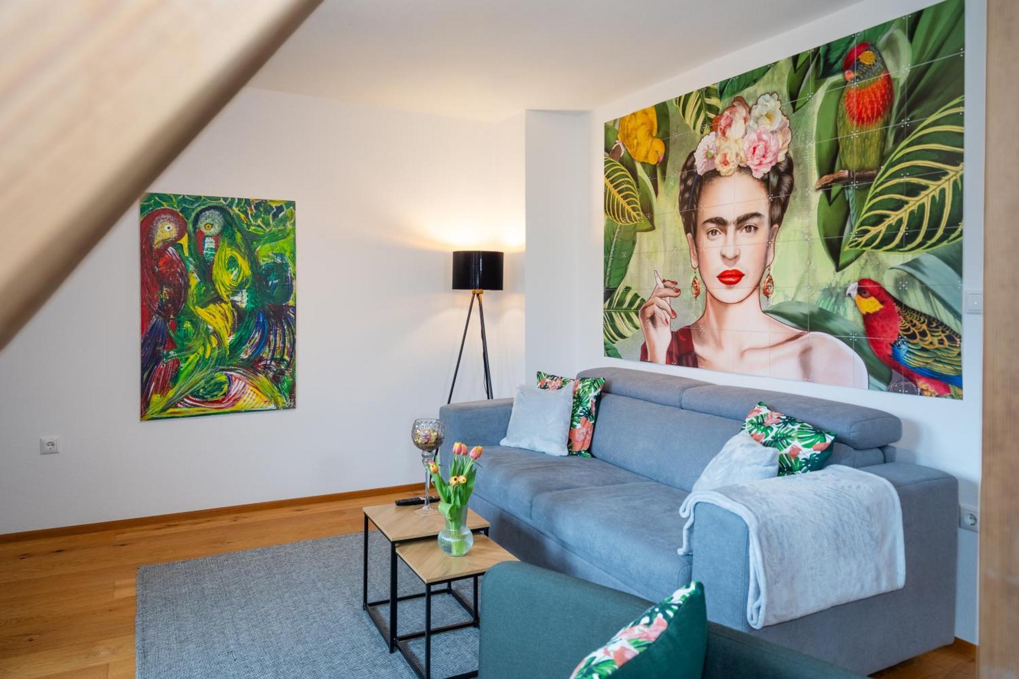 Namaste Homes - Ferienwohnung Mit Dachterrasse Bad Windsheim Kültér fotó